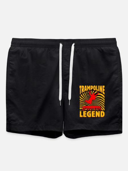 Trampoline Legend - Swim Trunks - black