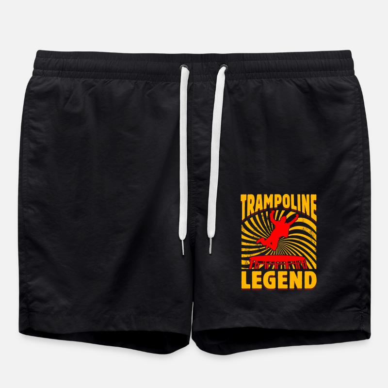 Trampoline Legend - Swim Trunks - black