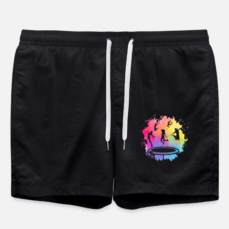 Trampoline - Swim Trunks - black