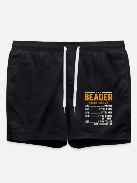 Pearl elongation Hourly wage - Swim Trunks - black