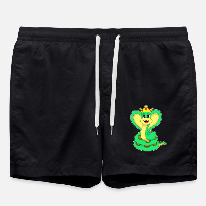 Couronne du Roi Serpent - Short de bain - noir
