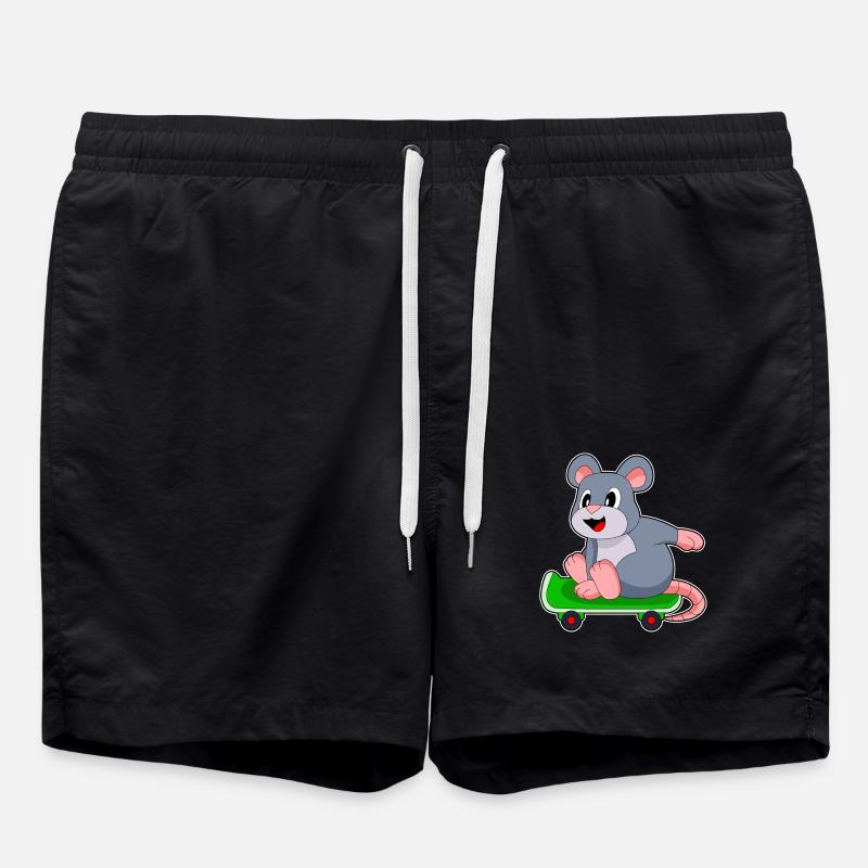 Mouse Skater Skateboard - Short de bain - noir