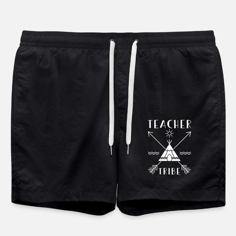 Teacher Group Design - Swim Trunks - black