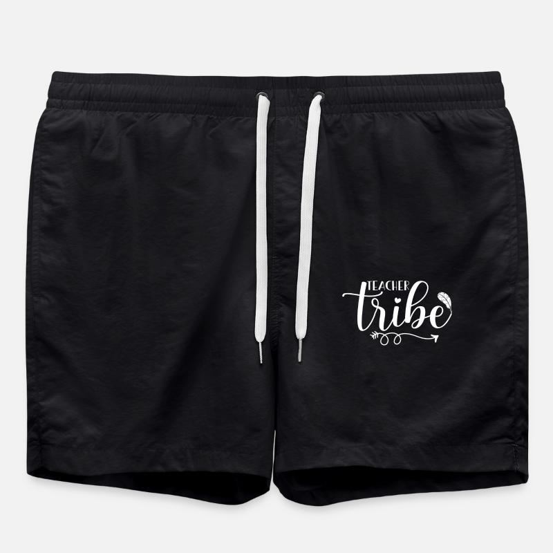 Teacher Group Design - Swim Trunks - black