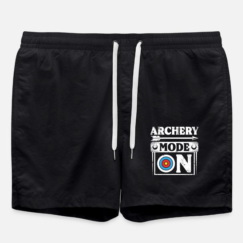 Archery mode on - Swim Trunks - black