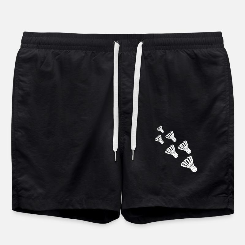Badminton - Badeshorts - Schwarz