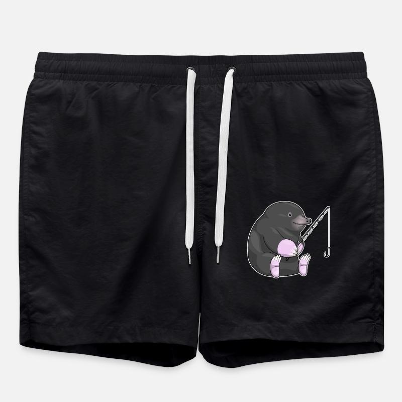 Mole Angler Fishing Rod - Swim Trunks - black