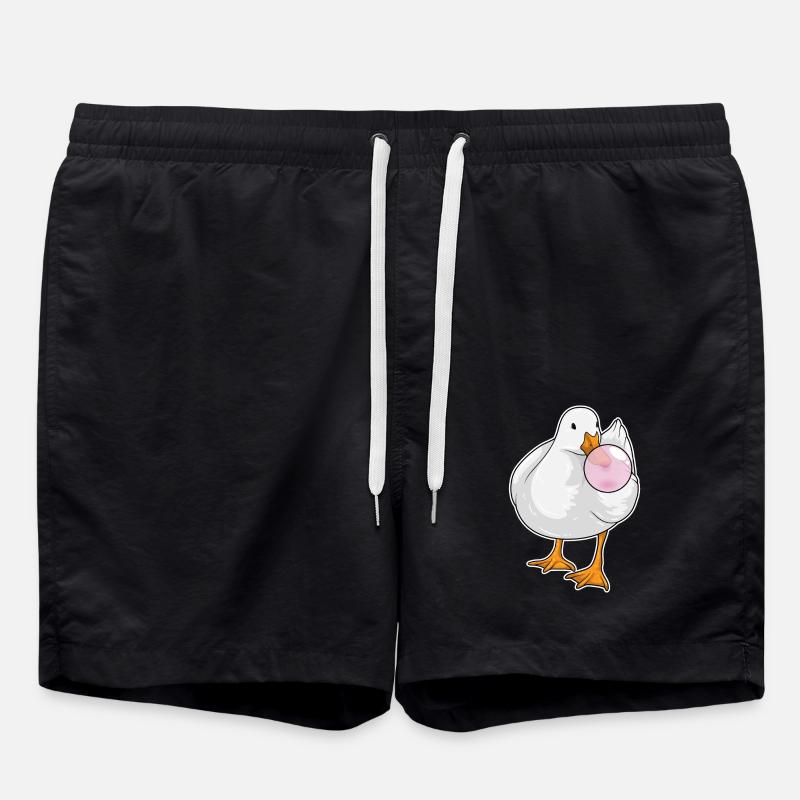 Duck chewing gum - Swim Trunks - black
