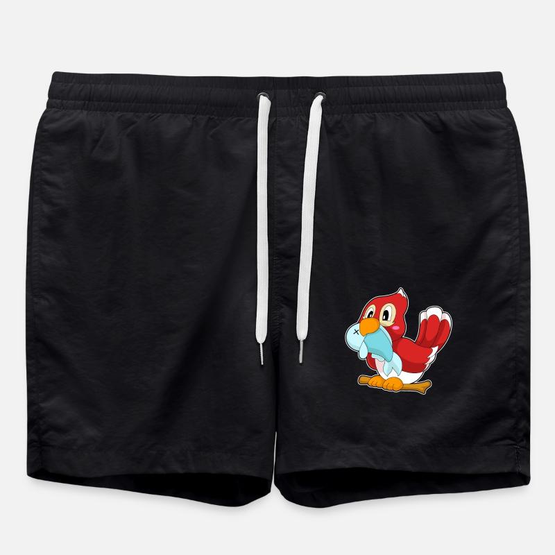 Poisson perroquet - Short de bain - noir
