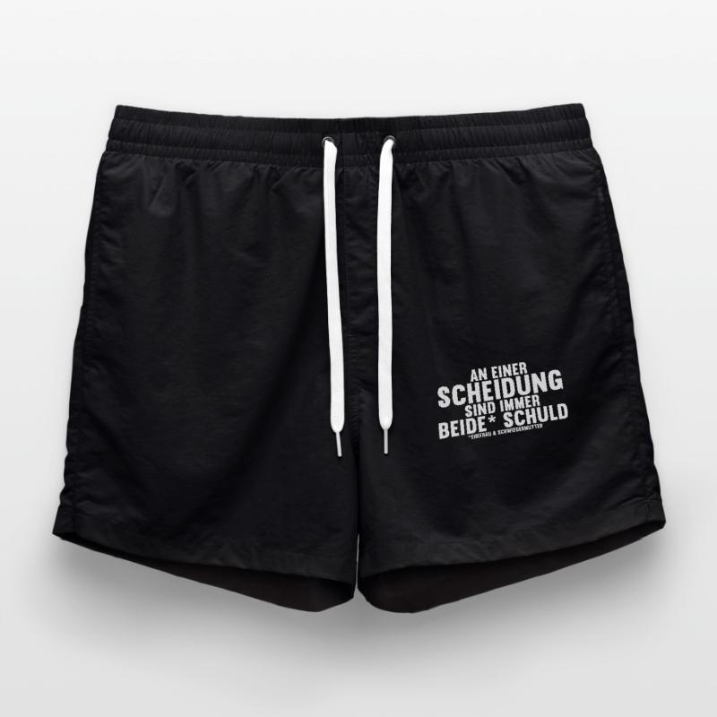 An einer Scheidung sind immer beide Schuld Badeshorts
