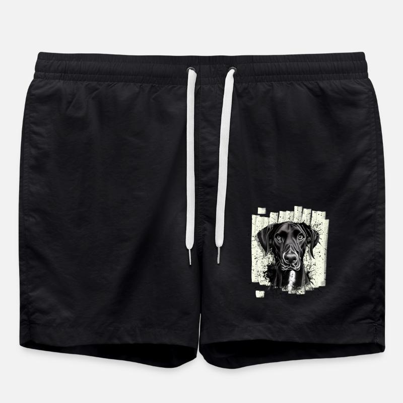Chien Dogue Dogue Noir - Short de bain - noir