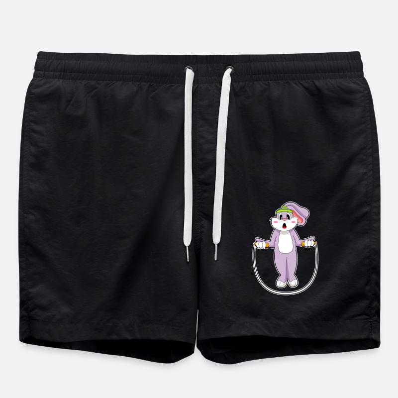 Bunny Gymnastics Rope - Swim Trunks - black
