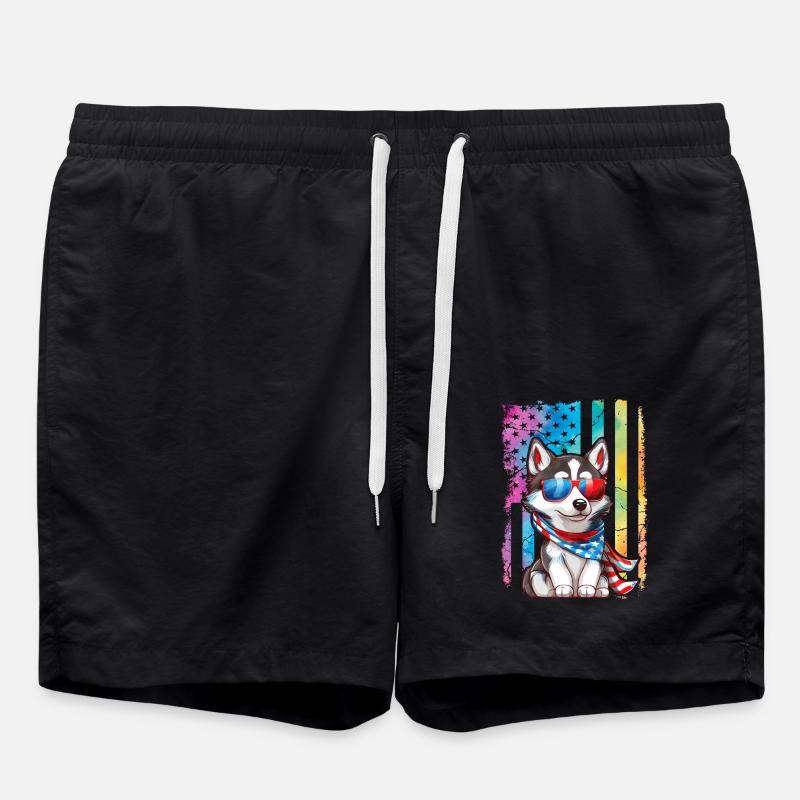 Husky USA - Swim Trunks - black