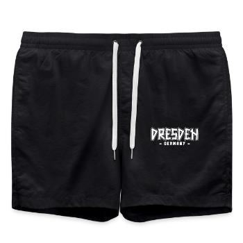 Dresdnerin Dresdner Dresde - Short de bain - noir - Devant - AI Model Male 185 light (185cm)