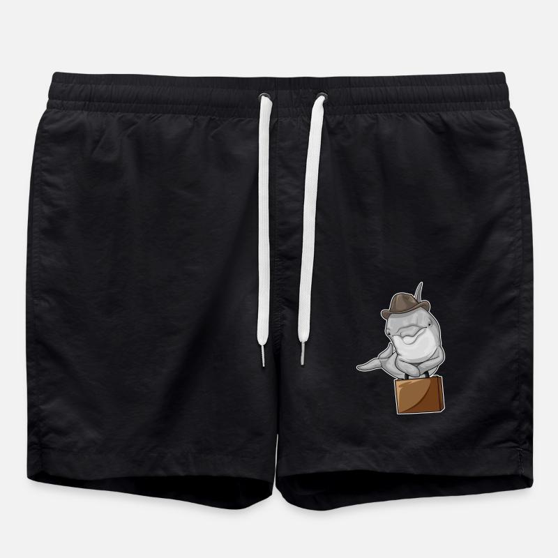 Porte-documents Delfin Entrepreneur - Short de bain - noir