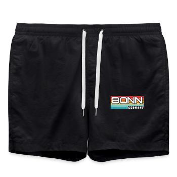 Bonnerin Bonner Bonn - Short de bain - noir - Devant - AI Model Male 185 light (185cm)