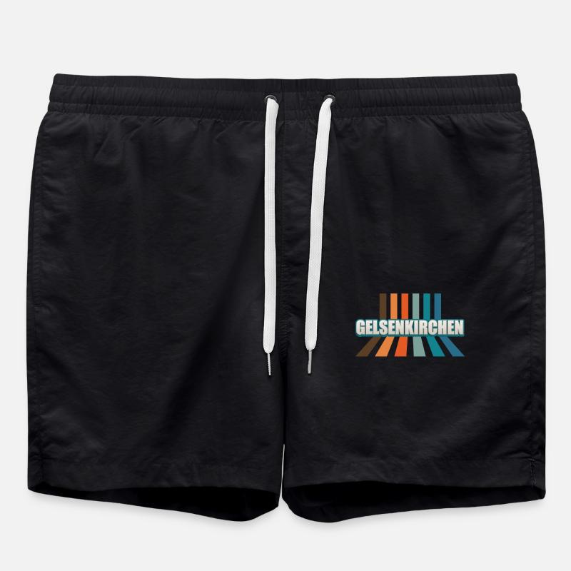 Gelsenkirchenerin Gelsenkirchener Gelsenkirchen - Swim Trunks - black