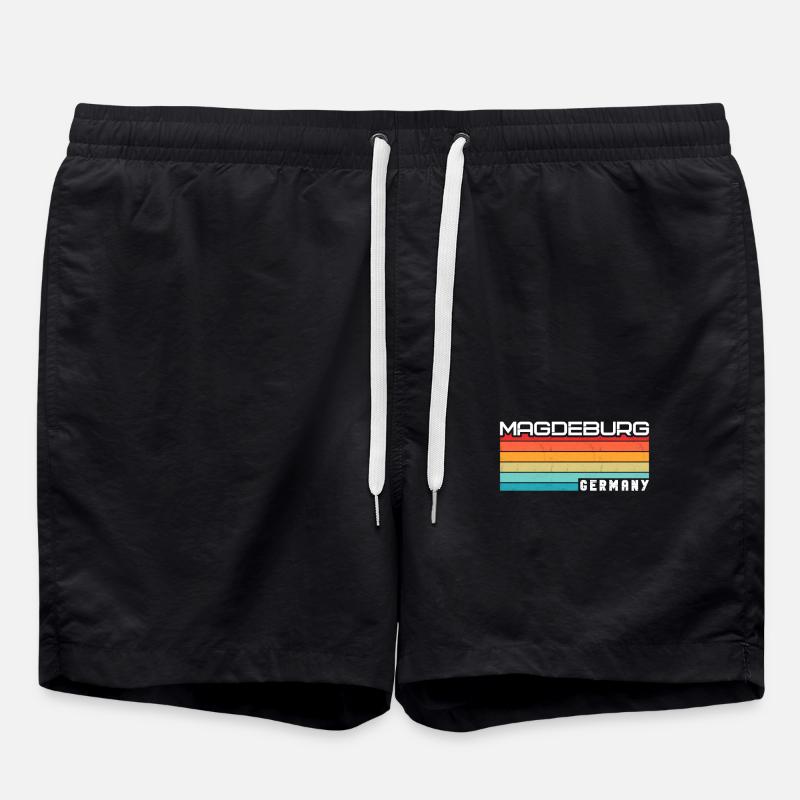 Magdeburgerin Magdeburger Magdebourg - Short de bain - noir