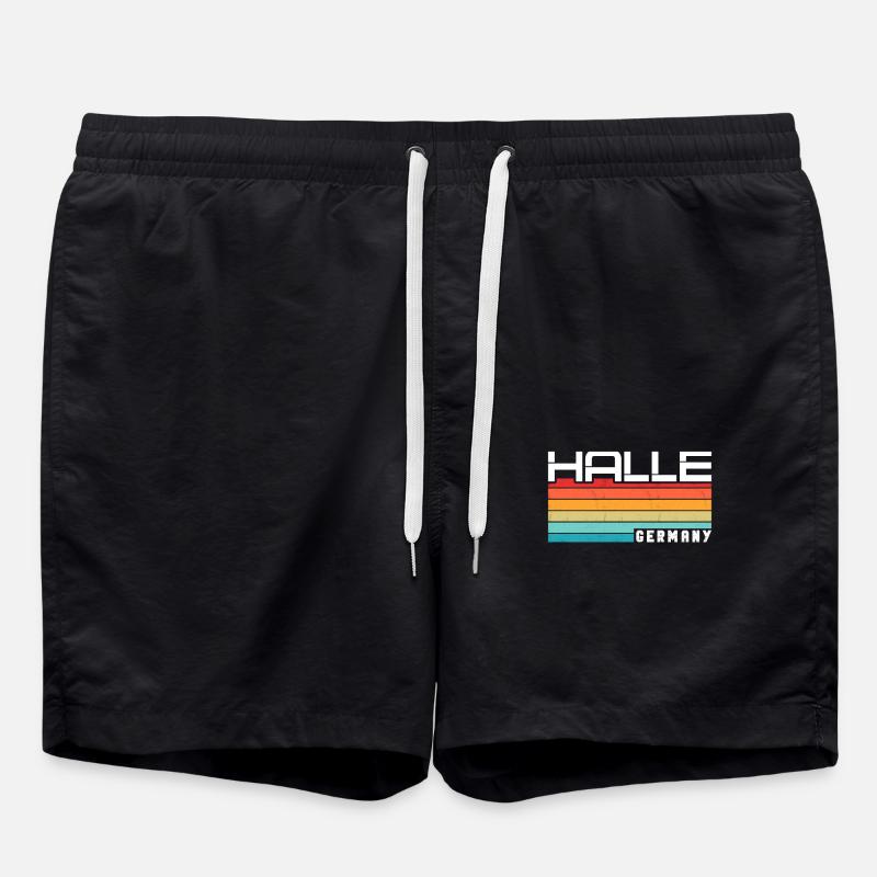 Halleserin Halleser Halle - Short de bain - noir