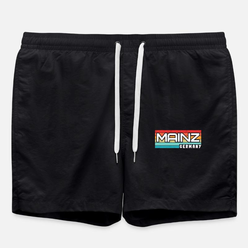 Mainzerin Mainzer Mainz - Swim Trunks - black
