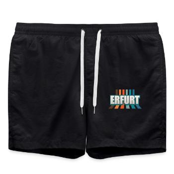 Erfurterin Erfurter Erfurt - Short de bain - noir - Devant - AI Model Male 185 light (185cm)
