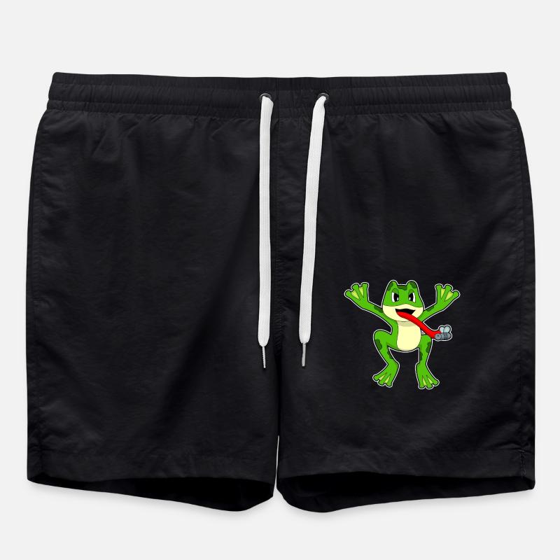Mouche grenouille - Short de bain - noir