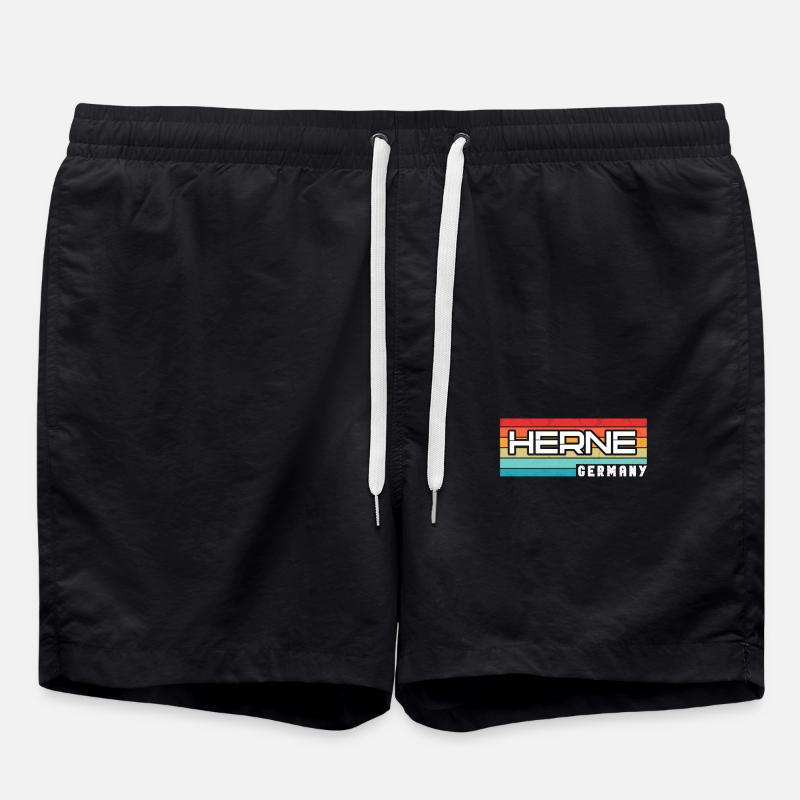 Hernerin Herner Herne - Short de bain - noir