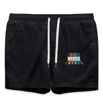 Neusserin Neusser Neuss - Short de bain - noir - Devant - AI Model Male 185 light (185cm)