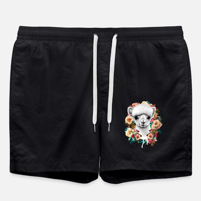 Alpaga - Short de bain - noir