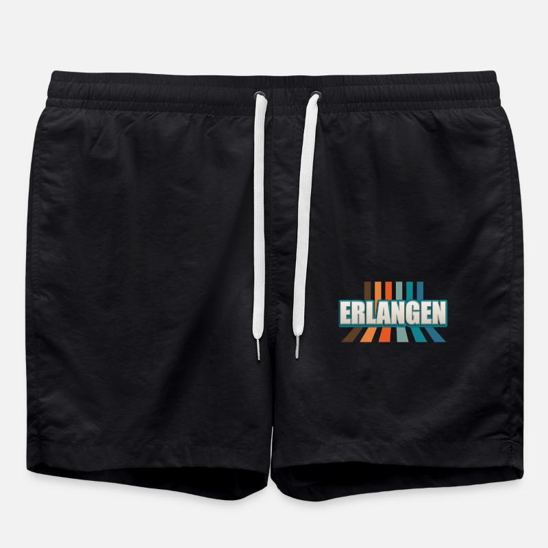 Erlangenerin Erlangener Erlangen - Swim Trunks - black