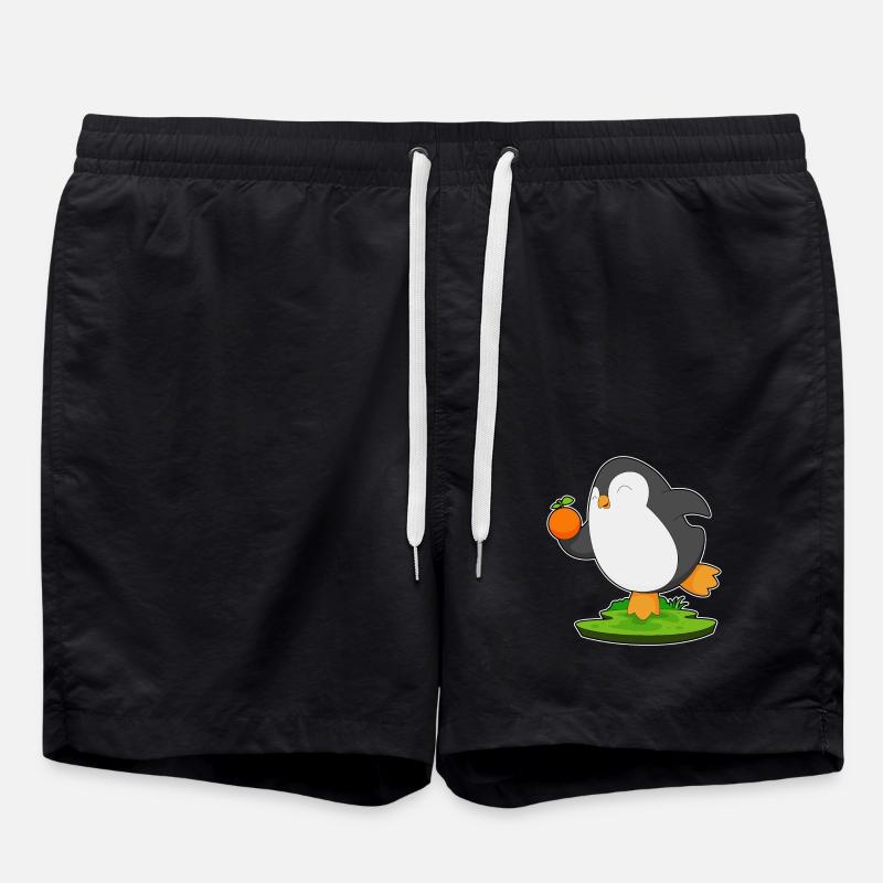 Pingouin Orange Fruit - Short de bain - noir