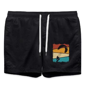 Kitesurfing Kitesurf Kitesurfer Kiteboard - Short de bain - noir - Devant - AI Model Male 185 light (185cm)