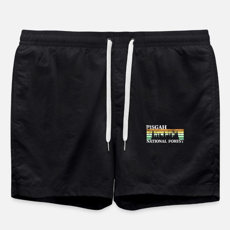 Pisgah National Forest - Swim Trunks - black