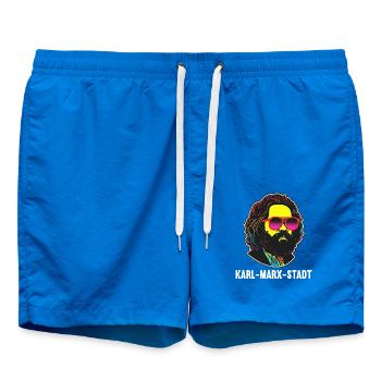 Kommunismus Links Marxismus Karl Marx - Badeshorts - Cobalt blue - Vorne