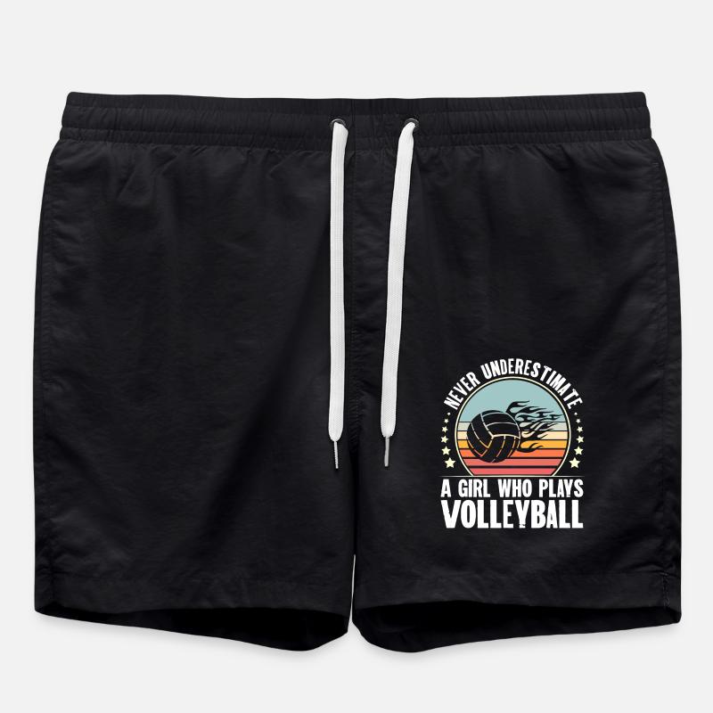 Volleyball - Swim Trunks - black