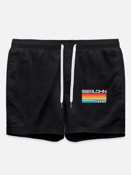 Iserlohn Iserlohnerin Iserlohner Stadt Iserlohn - Swim Trunks - black