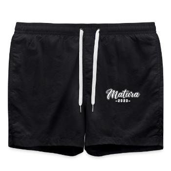 Matura Jeunes Filles Femmes et Hommes Matura 2023 - Short de bain - noir - Devant - AI Model Male 185 light (185cm)
