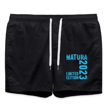 Matura Jeunes Filles Femmes et Hommes Matura 2023 - Short de bain - noir - Devant - AI Model Male 185 light (185cm)