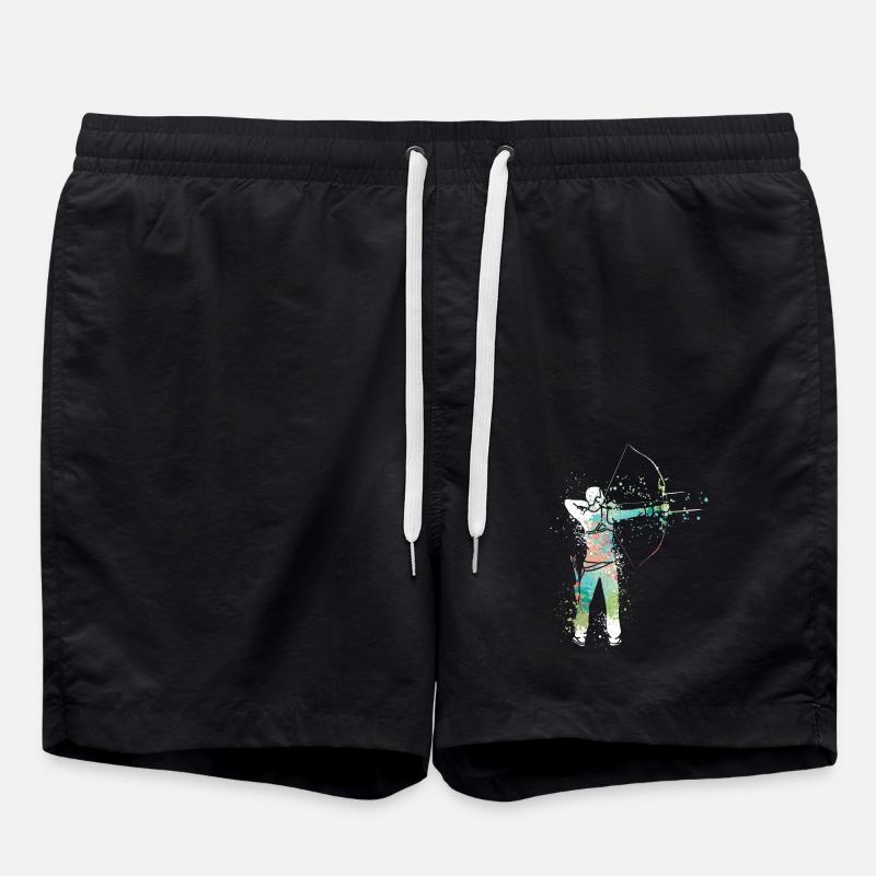 Splash Bogenschießen - Badeshorts - Schwarz