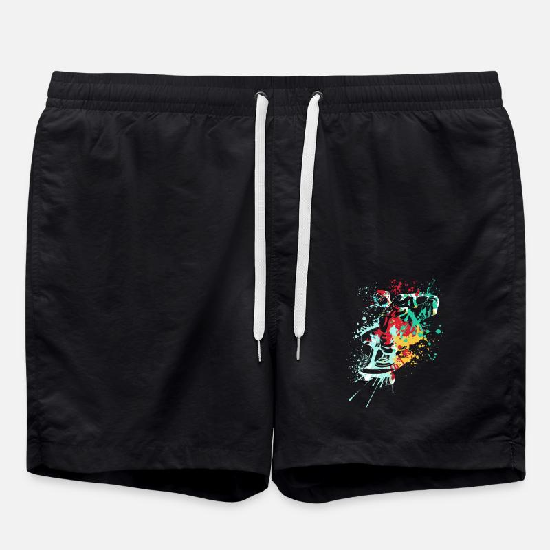 Splash skater Skateboard - Swim Trunks - black