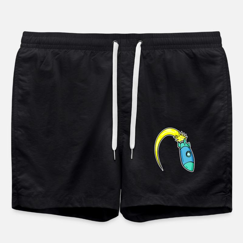 Rocket - Swim Trunks - black