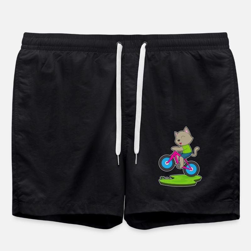 Vélo chat - Short de bain - noir