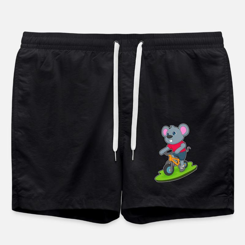 Mouse Bike - Swim Trunks - black