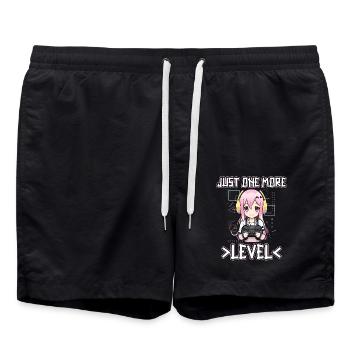 Gaming Console PC Gamer Girl Gamer Girl - Swim Trunks - black - Front - AI Model Male 185 light (185cm)