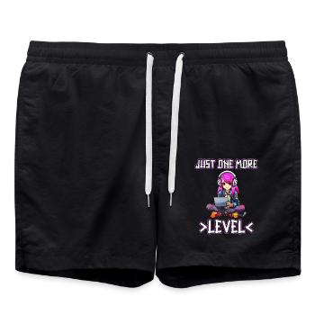 Gaming Console PC Gamer Girl Gamer Girl - Swim Trunks - black - Front - AI Model Male 185 light (185cm)