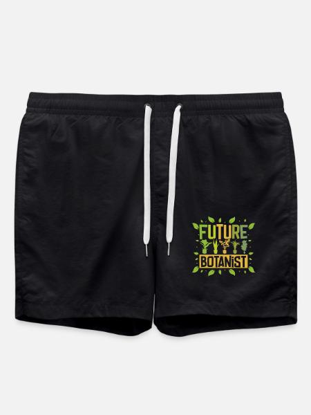 Future Horticulturist Botanist - Swim Trunks - black