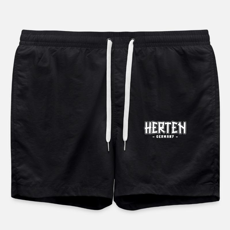 Hertenerin Hertener Herten - Swim Trunks - black