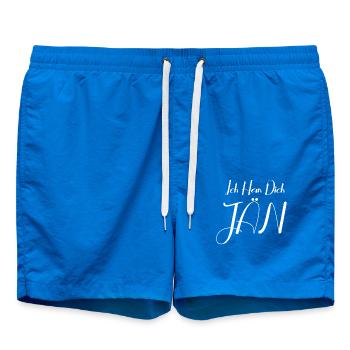 Ich Han Dich Jän Kölsch Kölle Kölner Karneval Köln - Badeshorts - Cobalt blue - Vorne