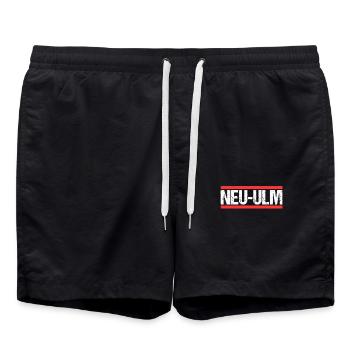 Nouvelle Ulmerin Nouvelle Ulmer Nouvelle Ulm - Short de bain - noir - Devant - AI Model Male 185 light (185cm)