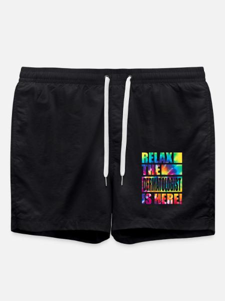 Dermatologist Funny saying - Swim Trunks - black
